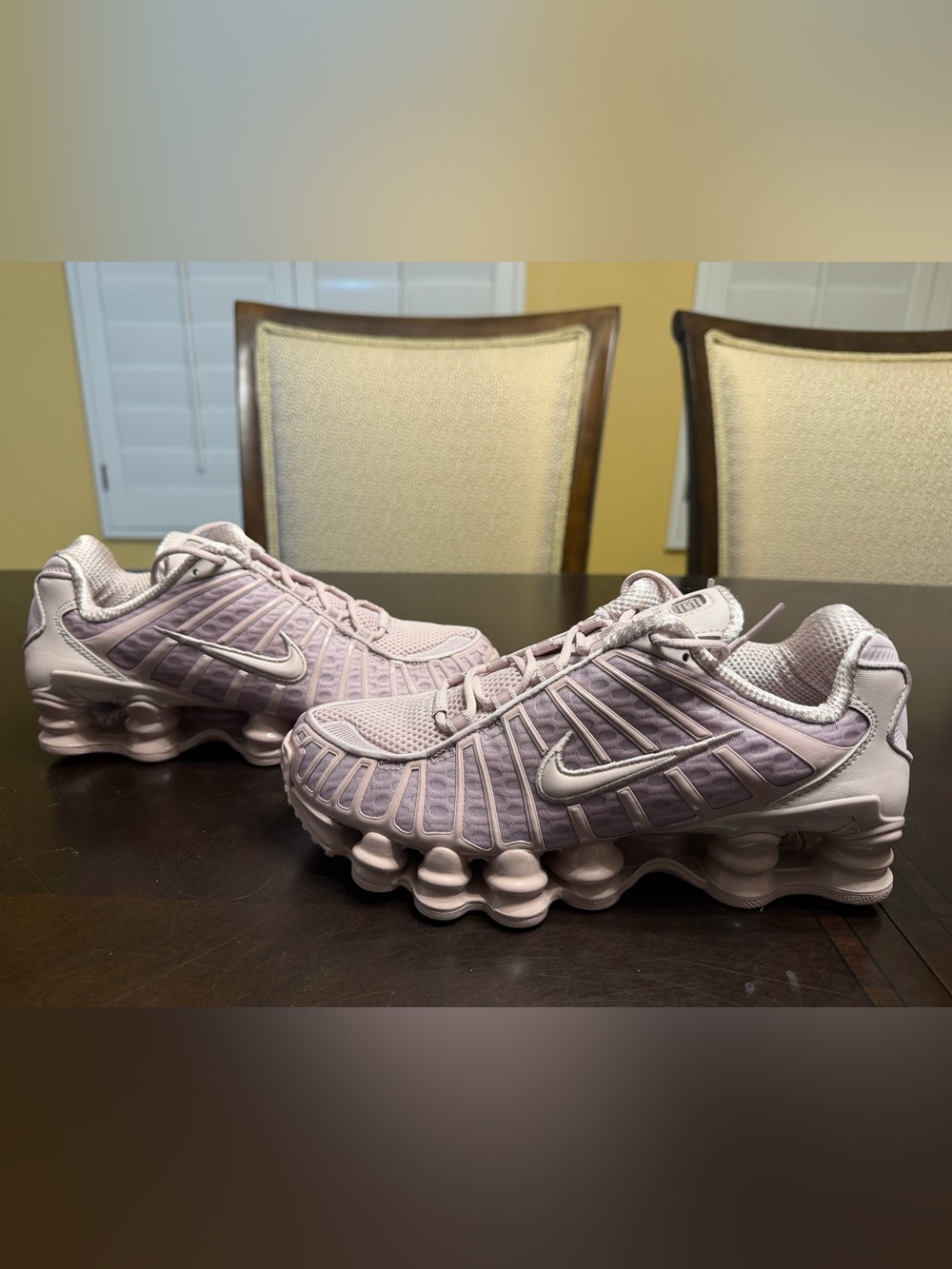 New Nike Shox TL Pink Sneakers Shoes Size US 7.5 - Picture 9 of 15